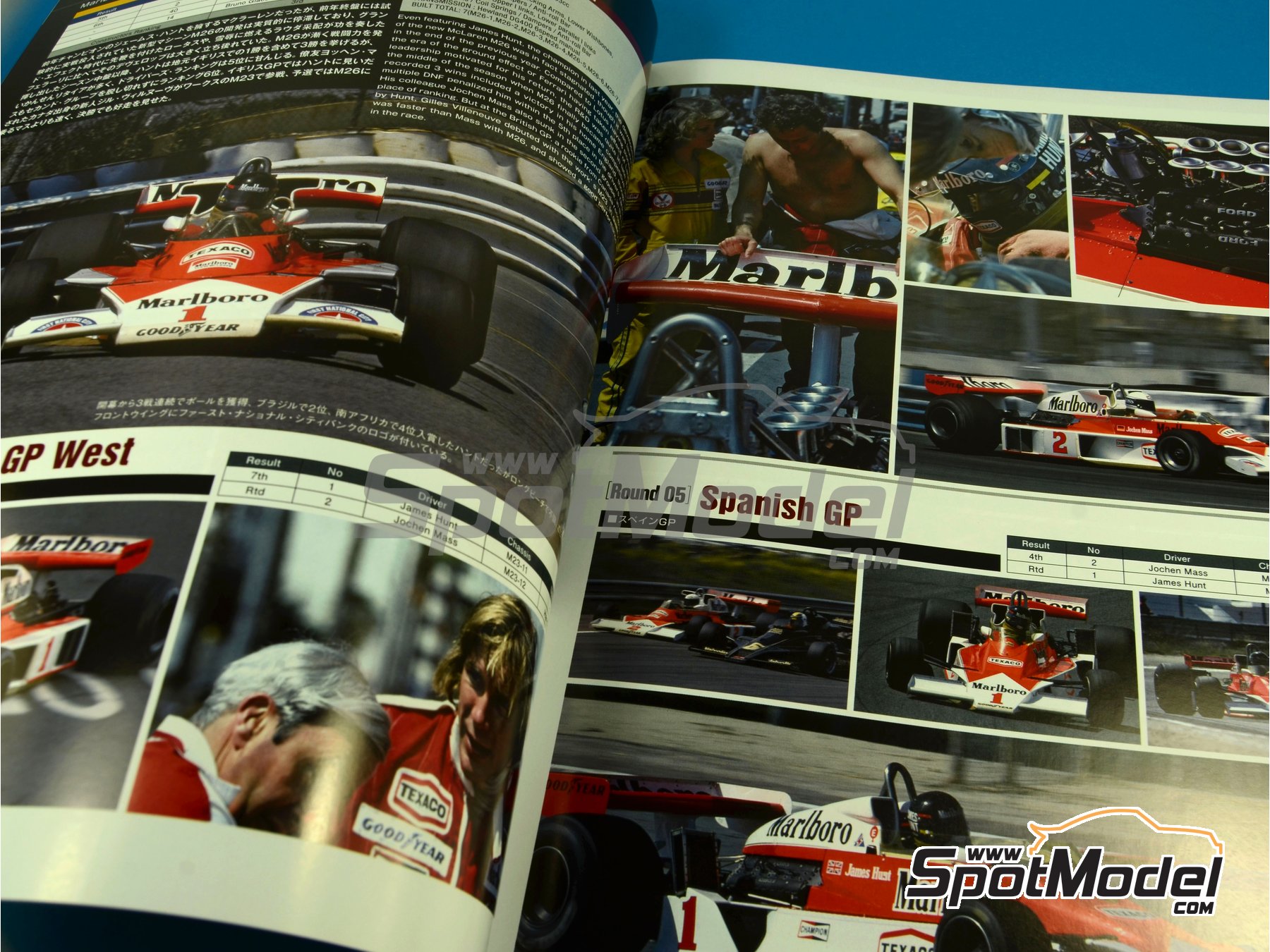 Image 2: JOE HONDA Racing Pictorial Series - Grand Prix 1977, Segunda parte | Libro de referencia fabricado por Model Factory Hiro (ref.&nbsp;MFH-JH36, tambien 9784905248446 y RP36)