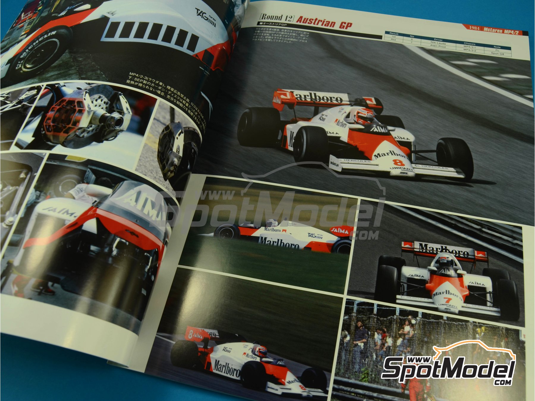 Image 2: JOE HONDA Racing Pictorial Series - Grand Prix -  1984 | Libro de referencia fabricado por Model Factory Hiro (ref.&nbsp;MFH-JH37, tambien 9784905248453 y RP37)