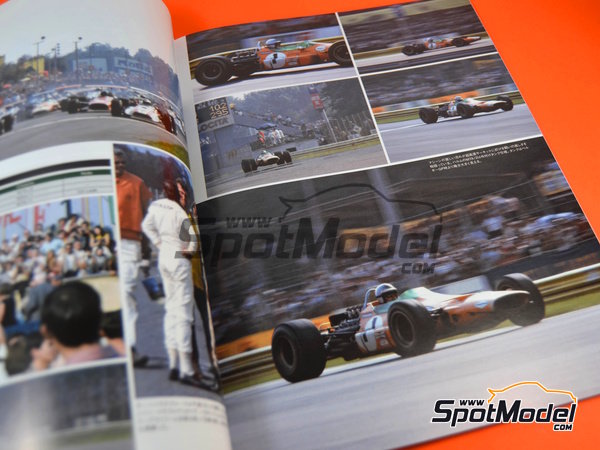 Image 3: Joe Honda Racing Pictorial Series: Grand Prix 1968, parte 1 -  1968 | Libro de referencia fabricado por Model Factory Hiro (ref.&nbsp;MFH-JH38, tambien 9784905248460 y RP38)