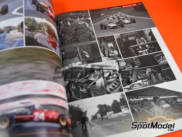 Image 4: Joe Honda Racing Pictorial Series: Grand Prix 1968, parte 1 -  1968 | Libro de referencia fabricado por Model Factory Hiro (ref.&nbsp;MFH-JH38, tambien 9784905248460 y RP38)