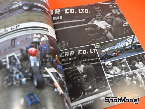 Image 5: Joe Honda Racing Pictorial Series: Grand Prix 1968, parte 1 -  1968 | Libro de referencia fabricado por Model Factory Hiro (ref.&nbsp;MFH-JH38, tambien 9784905248460 y RP38)