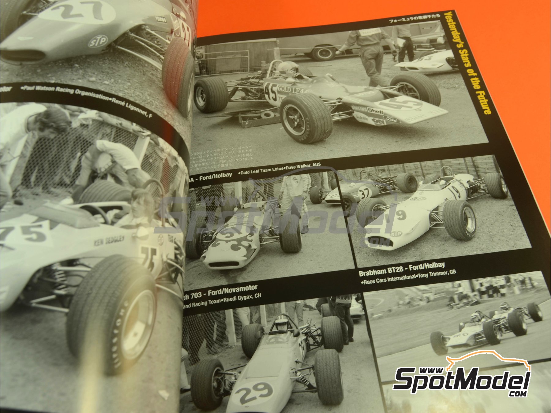 Image 9: Joe Honda Racing Pictorial Series: Grand Prix, part 1 -  1970 | Libro de referencia fabricado por Model Factory Hiro (ref. MFH-JH42, tambien 9784905248545 y RP42)