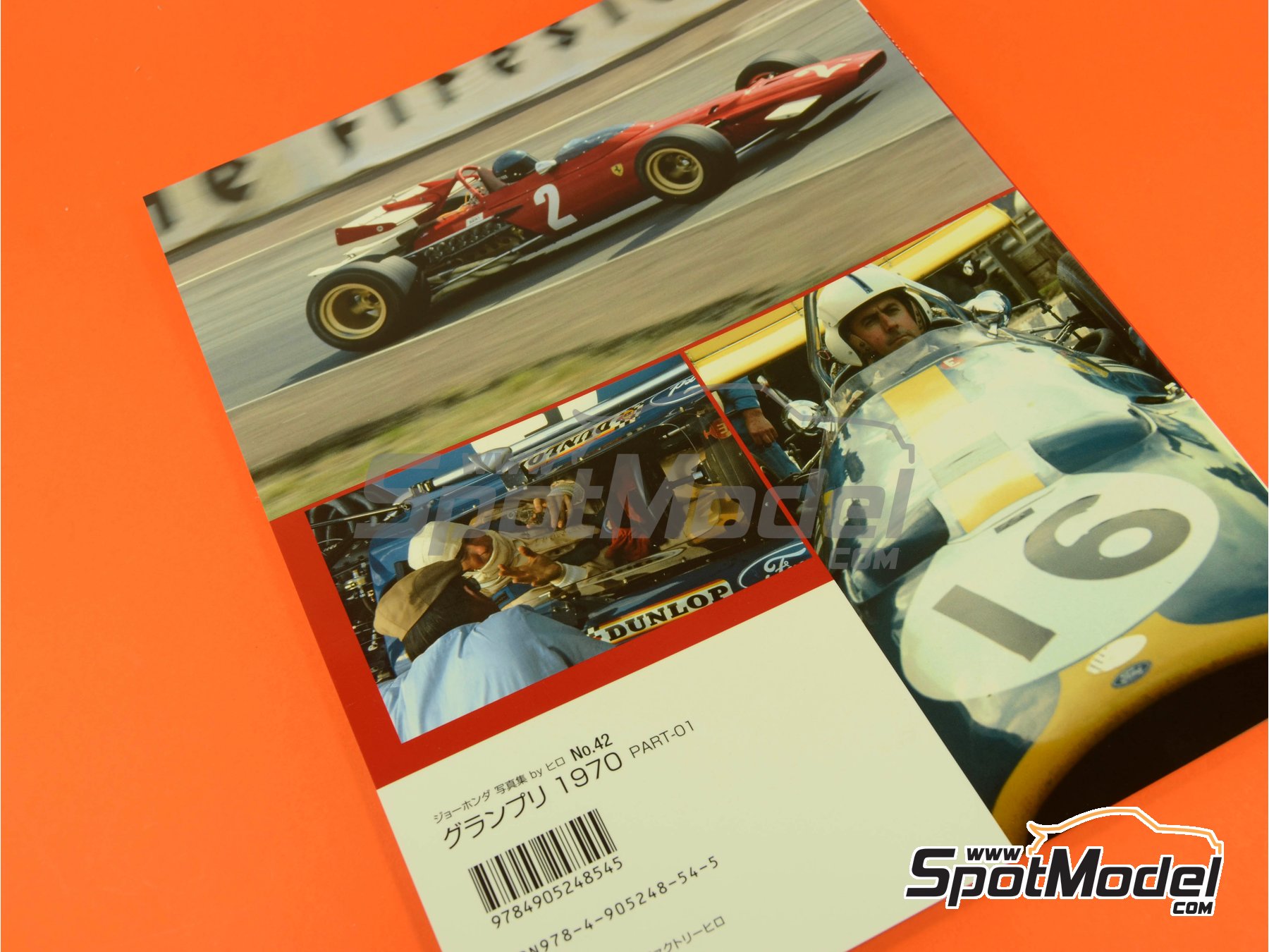 Image 10: Joe Honda Racing Pictorial Series: Grand Prix, part 1 -  1970 | Libro de referencia fabricado por Model Factory Hiro (ref. MFH-JH42, tambien 9784905248545 y RP42)