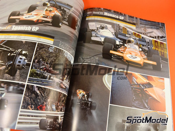 Image 4: Joe Honda Racing Pictorial Series: Grand Prix, part 1 -  1971 | Reference / walkaround book manufactured by Model Factory Hiro (ref. MFH-JH45, also 9784905248576 and RP45)