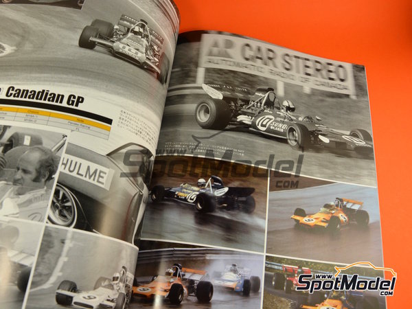Image 5: Joe Honda Racing Pictorial Series: Grand Prix, part 1 -  1971 | Reference / walkaround book manufactured by Model Factory Hiro (ref. MFH-JH45, also 9784905248576 and RP45)