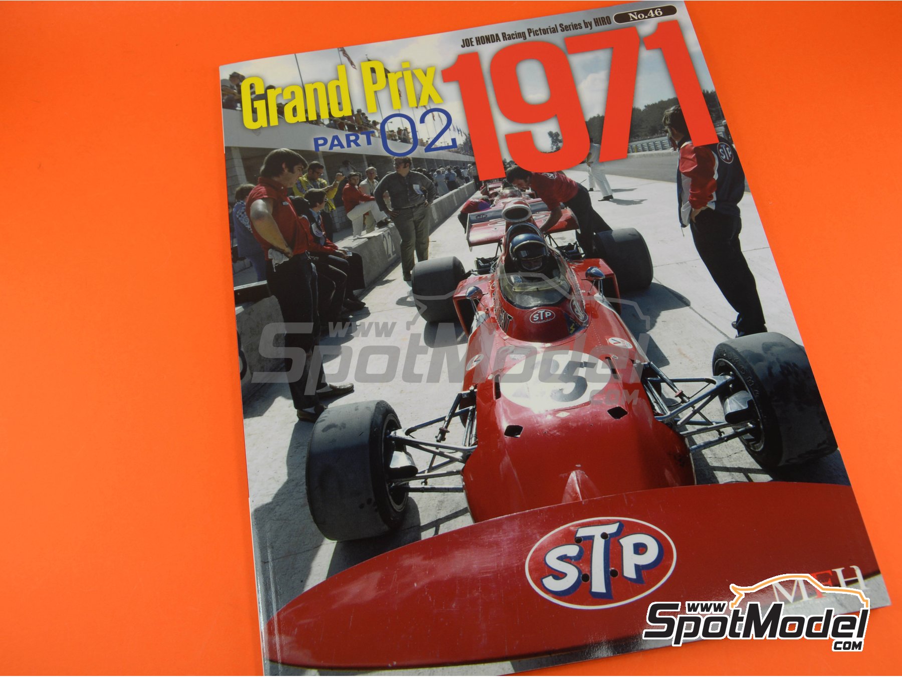 Image 1: Joe Honda Racing Pictorial Series: Grand Prix, parte 2 -  1971 | Libro de referencia fabricado por Model Factory Hiro (ref. MFH-JH46, tambien 9784905248583 y RP46)
