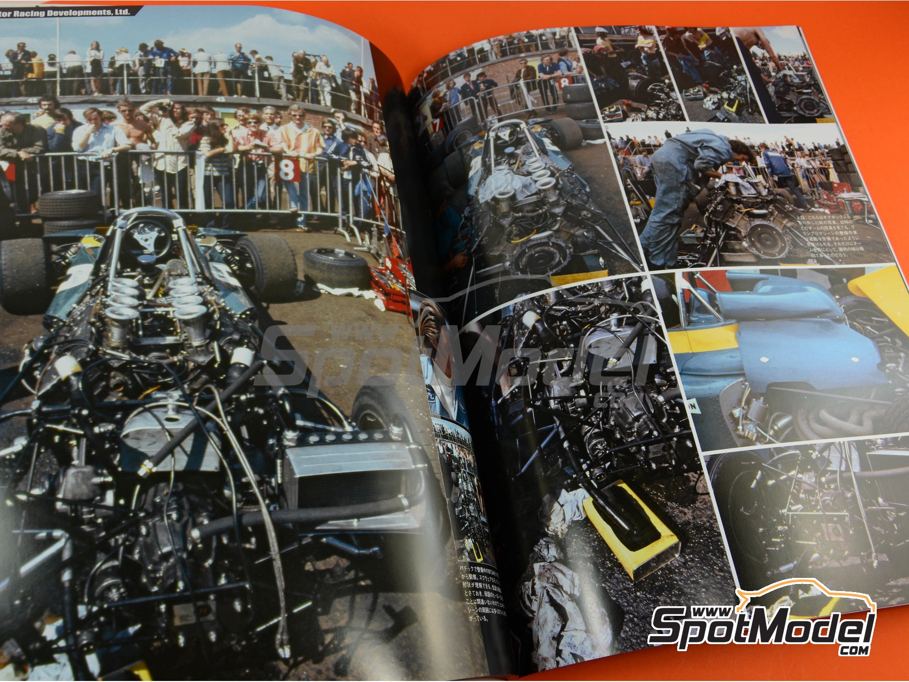 Image 5: Joe Honda Racing Pictorial Series: Grand Prix, parte 2 -  1971 | Libro de referencia fabricado por Model Factory Hiro (ref. MFH-JH46, tambien 9784905248583 y RP46)