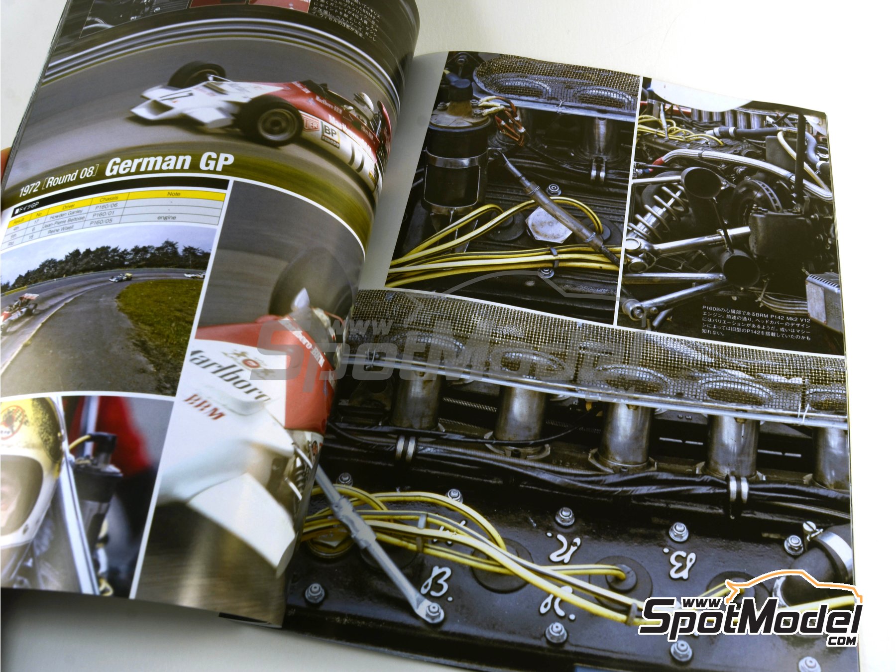 Image 4: Joe Honda Racing Pictorial Series: Grand Prix, part 1 -  1972 | Reference / walkaround book manufactured by Model Factory Hiro (ref.&nbsp;MFH-JH48, also 9784905248637 and RP48)