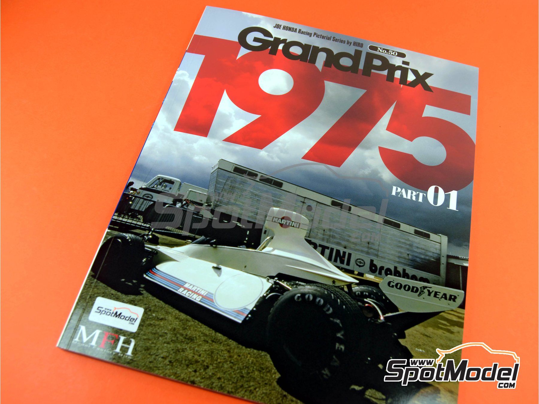 Image 1: Joe Honda Racing Pictorial Series: Grand Prix, parte 1 -  1975 | Libro de referencia fabricado por Model Factory Hiro (ref. MFH-JH50, tambien 9784905248651 y RP50)
