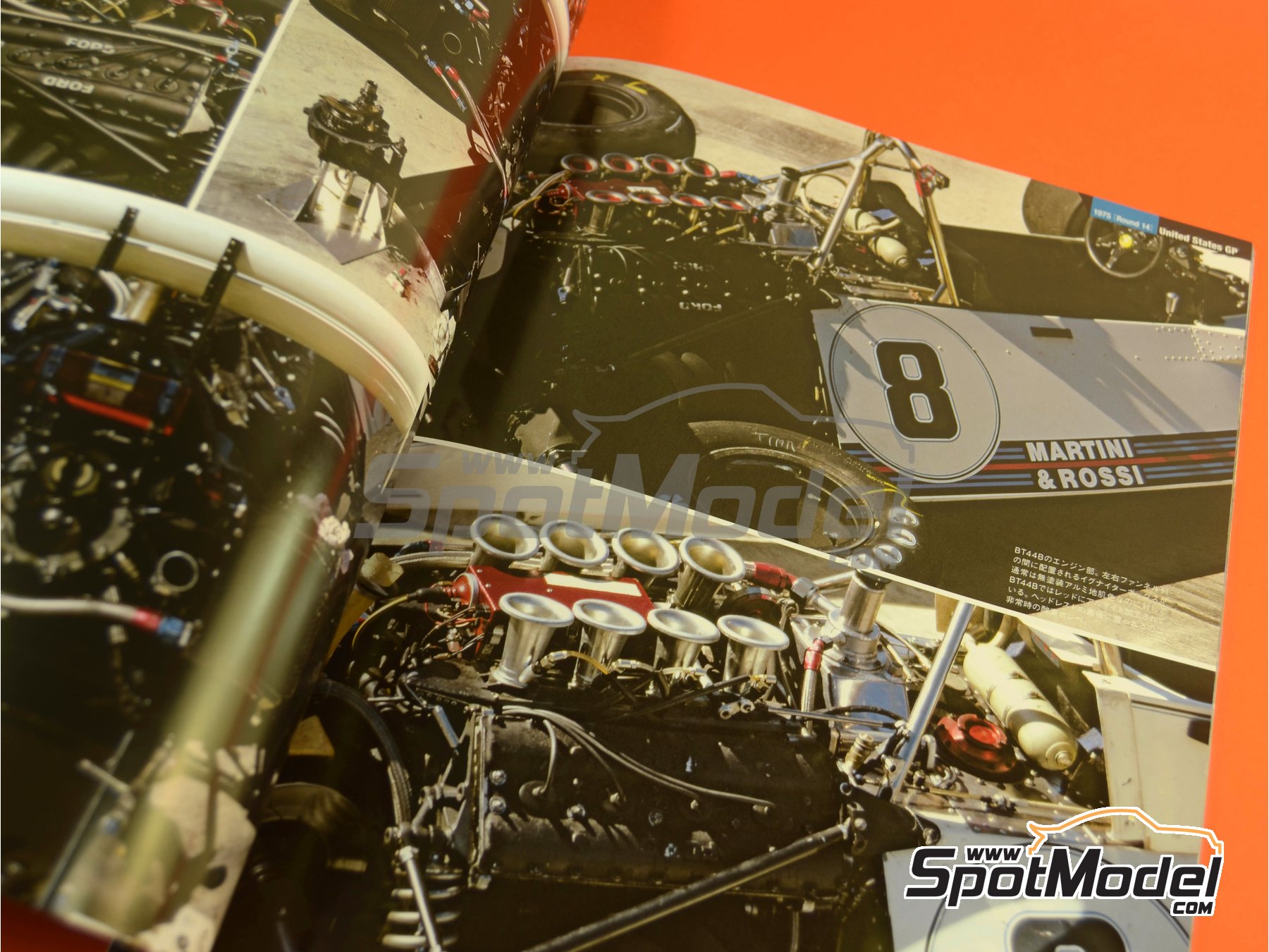 Image 5: Joe Honda Racing Pictorial Series: Grand Prix, parte 1 -  1975 | Libro de referencia fabricado por Model Factory Hiro (ref. MFH-JH50, tambien 9784905248651 y RP50)