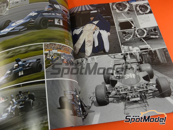 Image 3: Joe Honda Racing Pictorial Series: Grand Prix, part 2 -  1975 | Reference / walkaround book manufactured by Model Factory Hiro (ref.&nbsp;MFH-JH51, also 9784905248675 and RP51)