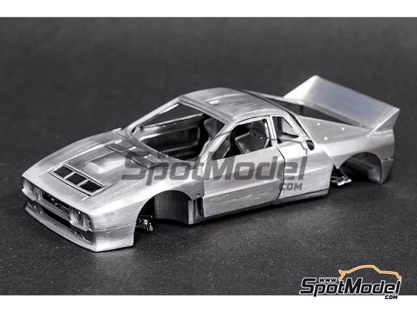 Image 4: Lancia 037 Rally Jolly Club Totip - Tour de Corse 1984 | Model car kit in 1/43 scale manufactured by Model Factory Hiro (ref.&nbsp;MFH-K560, also K-560)