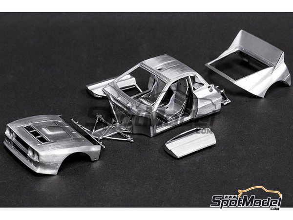 Image 5: Lancia 037 Rally Jolly Club Totip - Tour de Corse 1984 | Model car kit in 1/43 scale manufactured by Model Factory Hiro (ref.&nbsp;MFH-K560, also K-560)