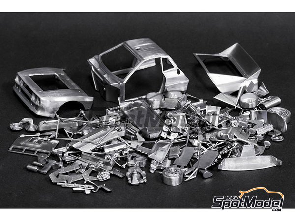 Image 6: Lancia 037 Rally Jolly Club Totip - Tour de Corse 1984 | Model car kit in 1/43 scale manufactured by Model Factory Hiro (ref.&nbsp;MFH-K560, also K-560)