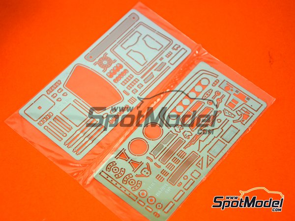 Image 12: Lancia 037 Rally Jolly Club Totip - Tour de Corse 1984 | Model car kit in 1/43 scale manufactured by Model Factory Hiro (ref.&nbsp;MFH-K560, also K-560)