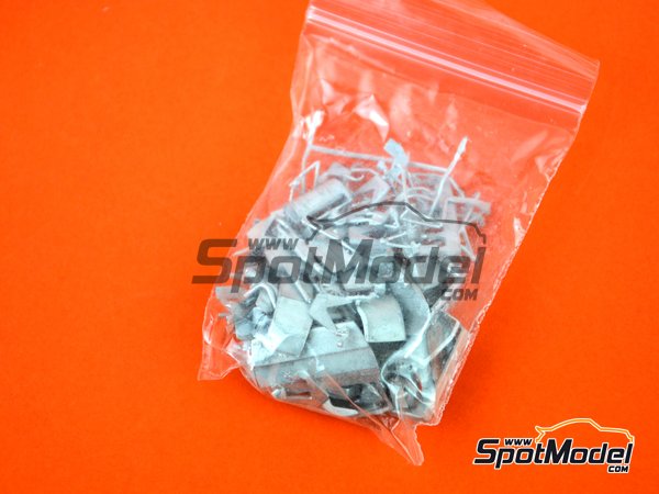 Image 17: Lancia 037 Rally Jolly Club Totip - Tour de Corse 1984 | Model car kit in 1/43 scale manufactured by Model Factory Hiro (ref.&nbsp;MFH-K560, also K-560)