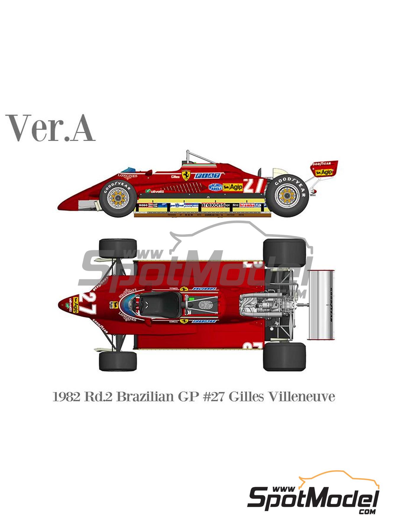 Wave 1/24 F1 Ferrari 126ck Resin Kit for sale online 