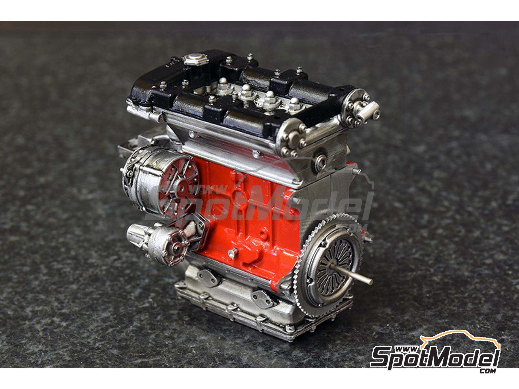 Image 23: Abarth 1000SP Equipo Fiat-Abarth France patrocinado por Novolan - 24 Horas de Le Mans 1969 | Maqueta de coche en escala&nbsp;1/12 fabricado por Model Factory Hiro (ref.&nbsp;MFH-K837, tambien 4580011508376 y K837)