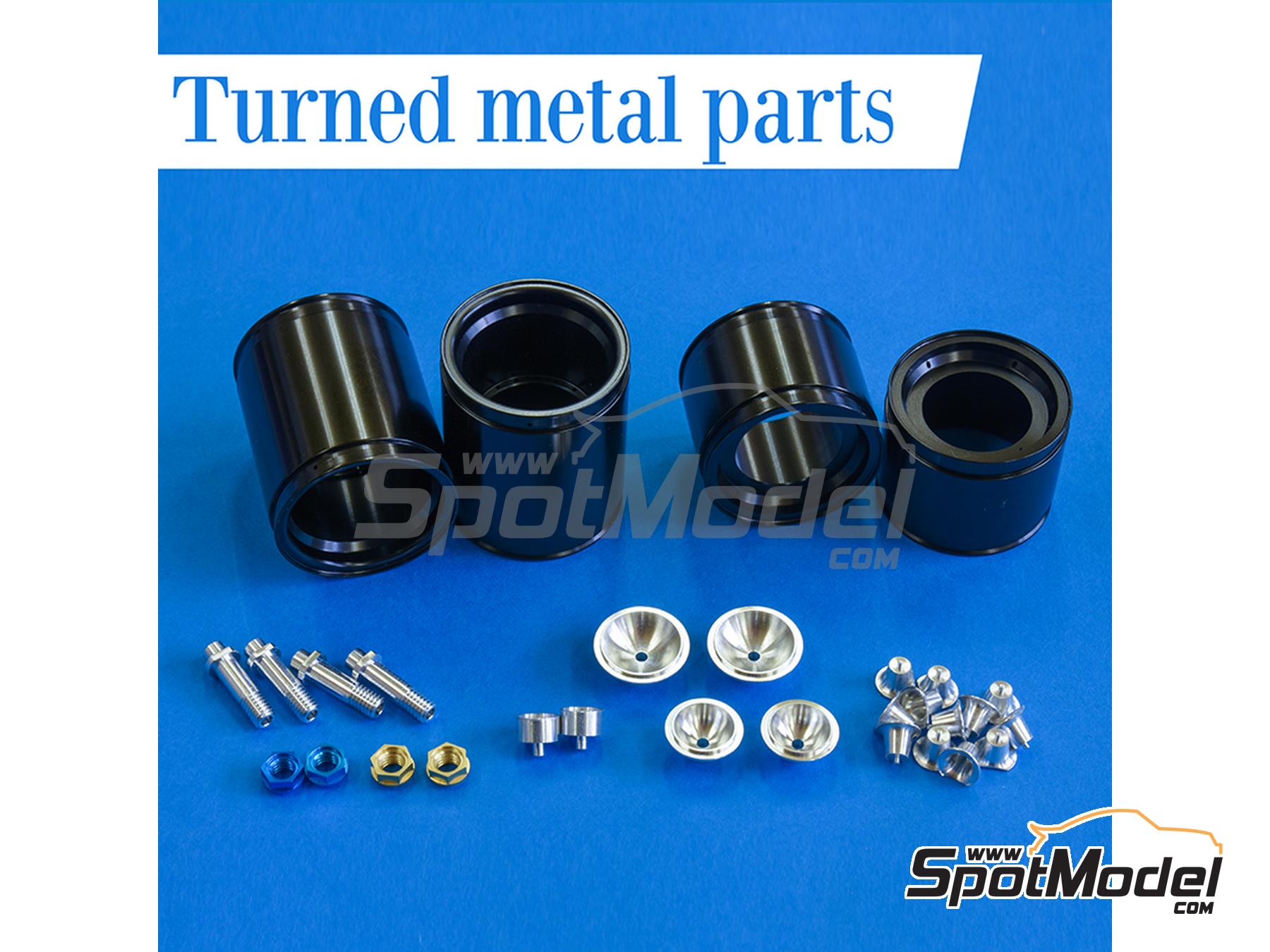 Image 2: Matra MS670B patrocinado por Shell - 24 Horas de Le Mans 1973 | Maqueta de coche en escala&nbsp;1/12 fabricado por Model Factory Hiro (ref.&nbsp;MFH-K853, tambien 4580011508536 y K853)