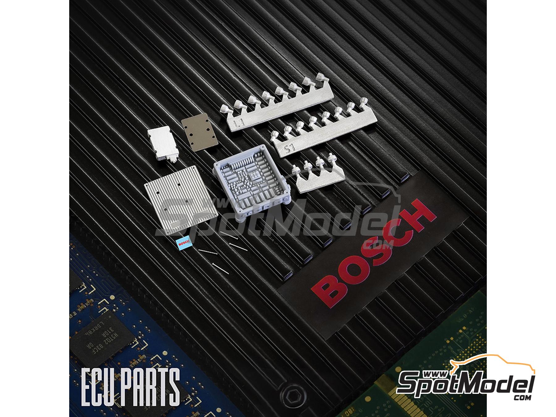 Image 1: Brabham BMW BT55 patrocinado por Olivetti - Gran Premio de Formula 1 de M&oacute;naco 1986 | Maqueta de coche en escala&nbsp;1/12 fabricado por Model Factory Hiro (ref.&nbsp;MFH-K855, tambien 4580011508550, K855 y K-855)