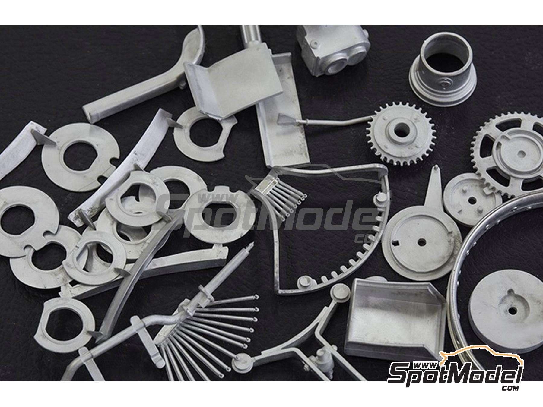 Image 8: Norton Model 18 -  1927 | Maqueta de moto en escala&nbsp;1/9 fabricado por Model Factory Hiro (ref.&nbsp;MFH-K861, tambien K861 y K-861)