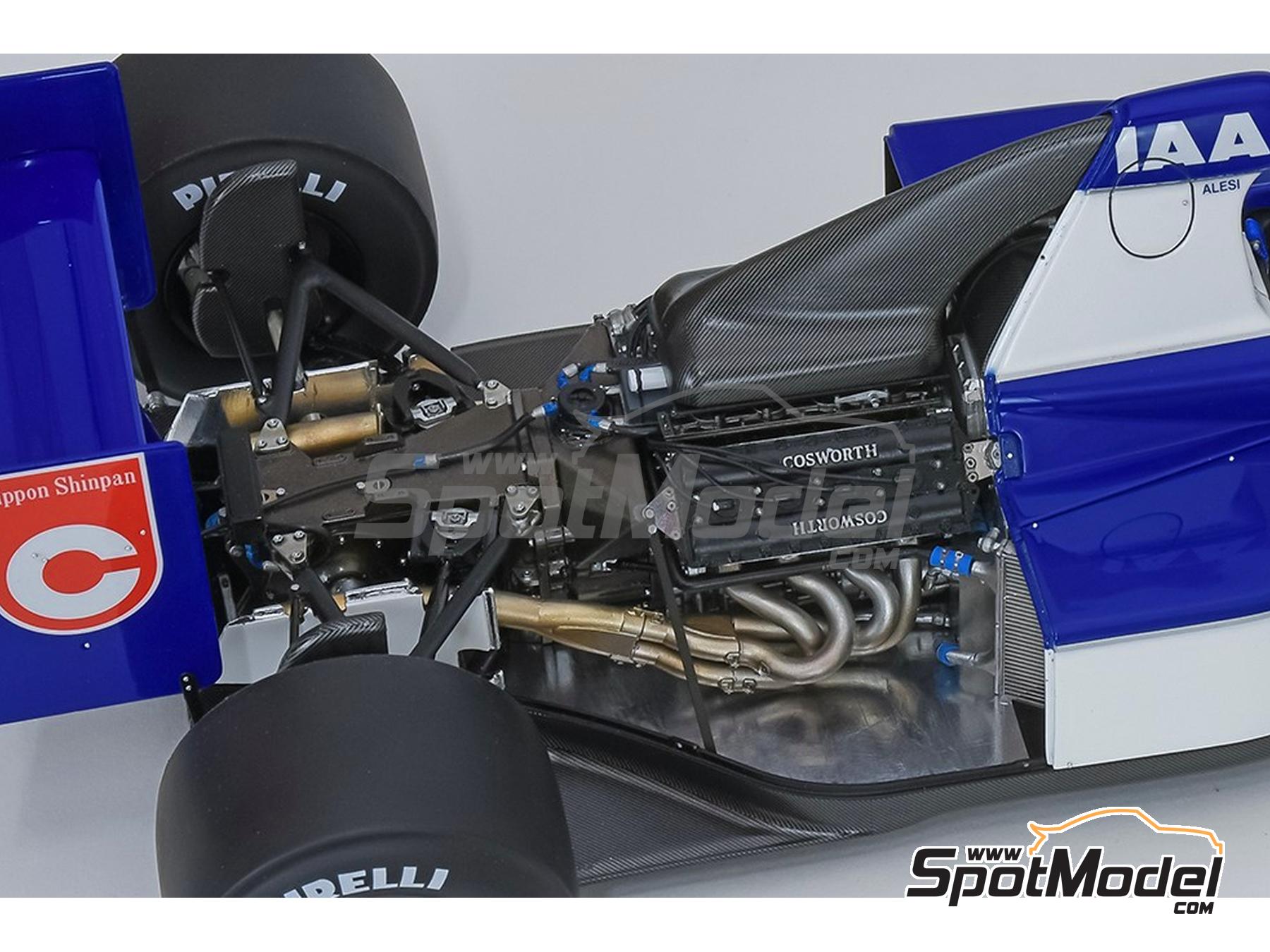 Image 20: Tyrrell Ford 019 Equipo Tyrrell Racing Organisation patrocinado por Epson, Piaa - Gran Premio de F&oacute;rmula 1 de Jap&oacute;n, Gran Premio de Formula 1 de M&oacute;naco 1990 | Maqueta de coche en escala&nbsp;1/12 fabricado por Model Factory Hiro (ref.&nbsp;MFH-K865, tambien K865 y K-865)