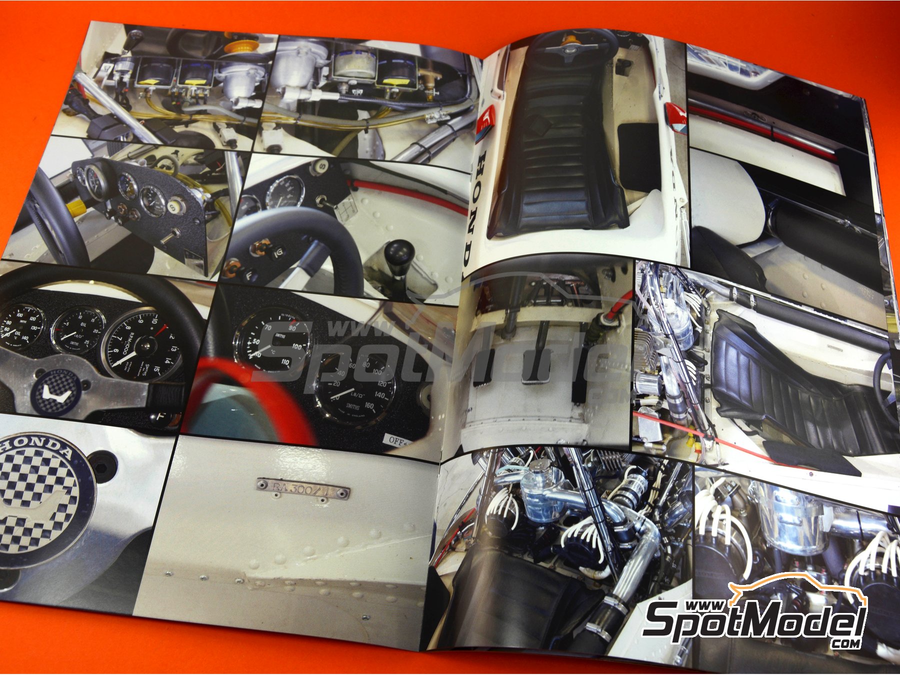 Image 6: Honda RA300 | Libro de referencia fabricado por Model Factory Hiro (ref.&nbsp;MFH-MHB-3, tambien 9784905248699 y PC03)