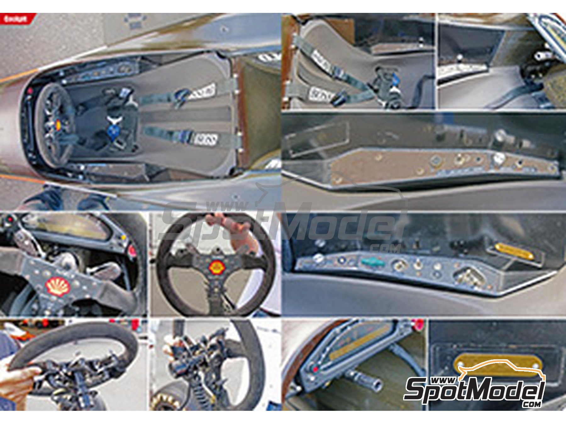 Image 3: McLaren Honda MP4/7 | Reference / walkaround book manufactured by Model Factory Hiro (ref.&nbsp;MFH-MHB-8, also 9784905248750 and PC08)
