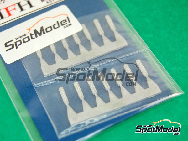 Image 6: Moto GP 90s Step parts set | Detail in 1/12 scale manufactured by Model Factory Hiro (ref.&nbsp;MFH-P1005, also 4571102327099 and P1005)