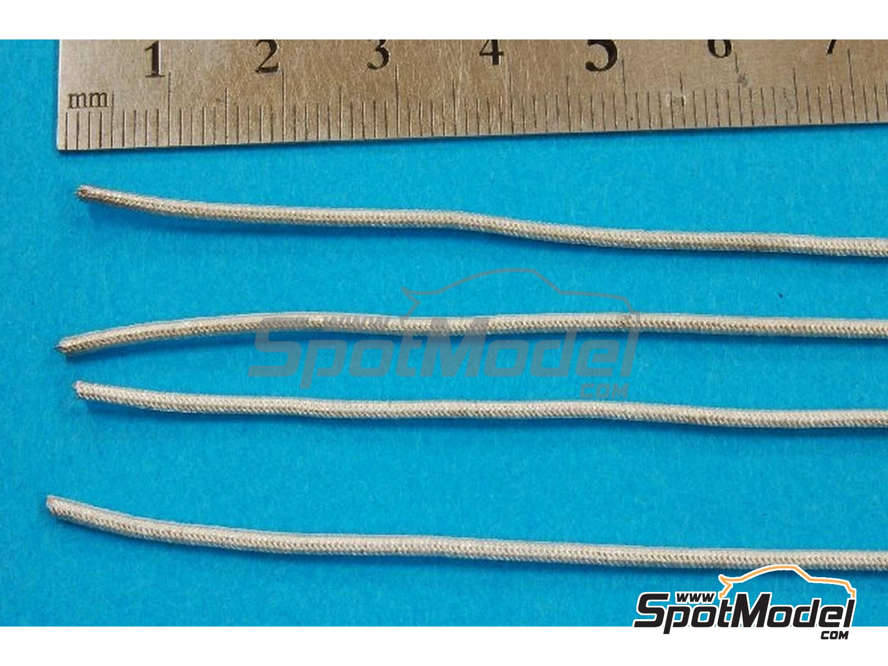 Image 1: Conducto corrugado de 2.0 mm | Tubo fabricado por Model Factory Hiro (ref.&nbsp;MFH-P1058, tambien 4571102327716 y P1058)