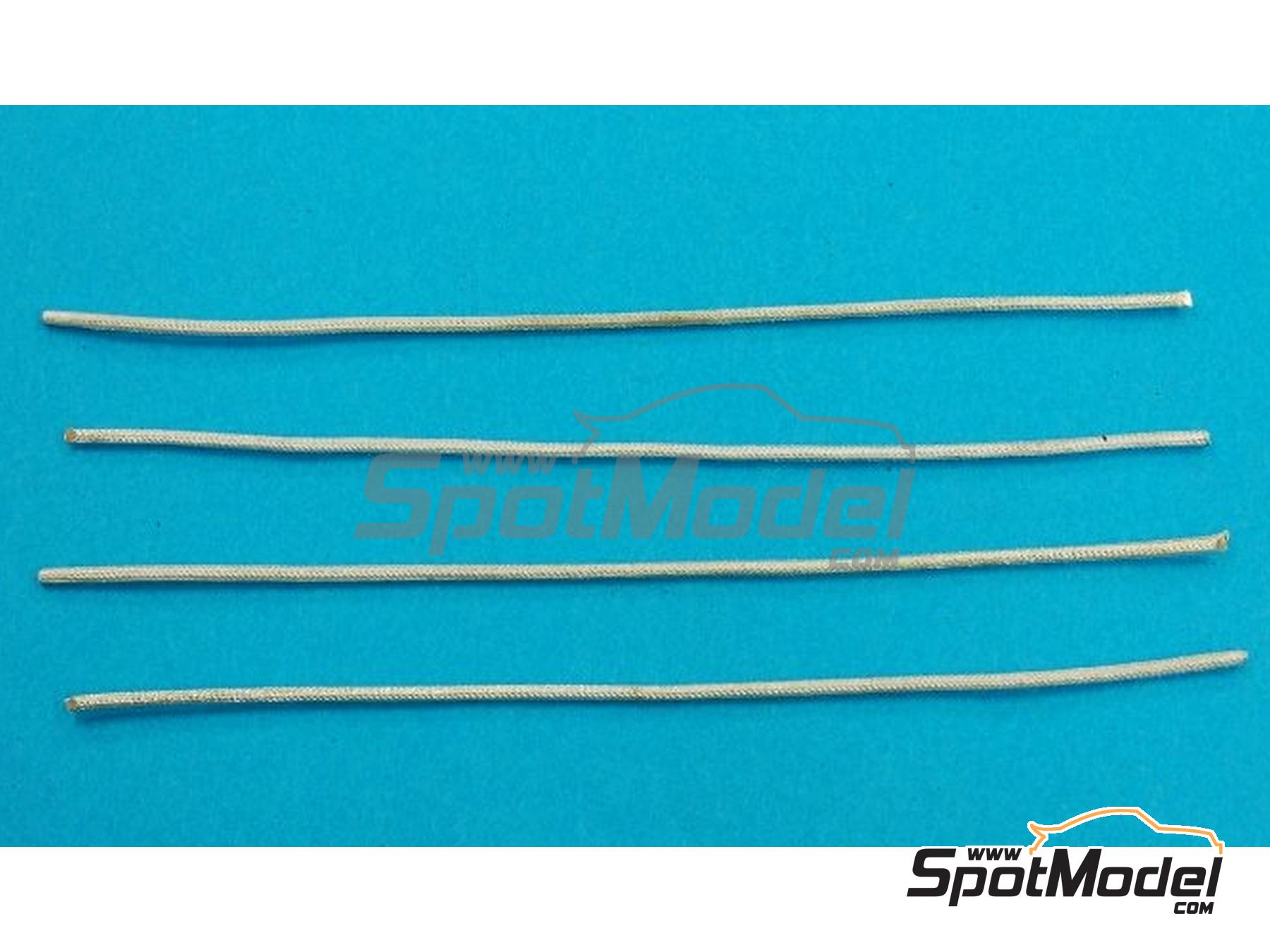 Image 3: Conducto corrugado de 2.0 mm | Tubo fabricado por Model Factory Hiro (ref.&nbsp;MFH-P1058, tambien 4571102327716 y P1058)