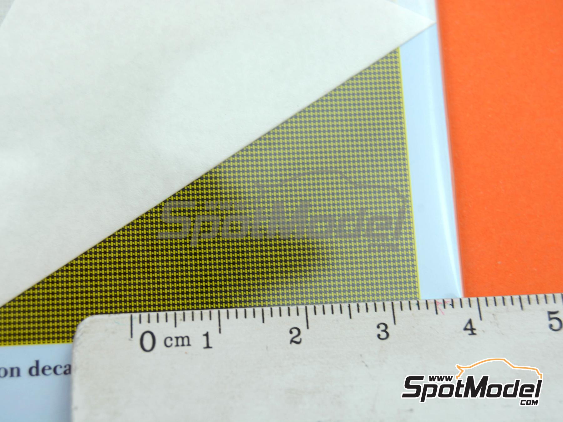 Image 9: Kevlar amarillo tipo 1 | Calca de trama de kevlar en escala&nbsp;1/24 fabricado por Model Factory Hiro (ref.&nbsp;MFH-P1092, tambien 4571102326849 y P1092)