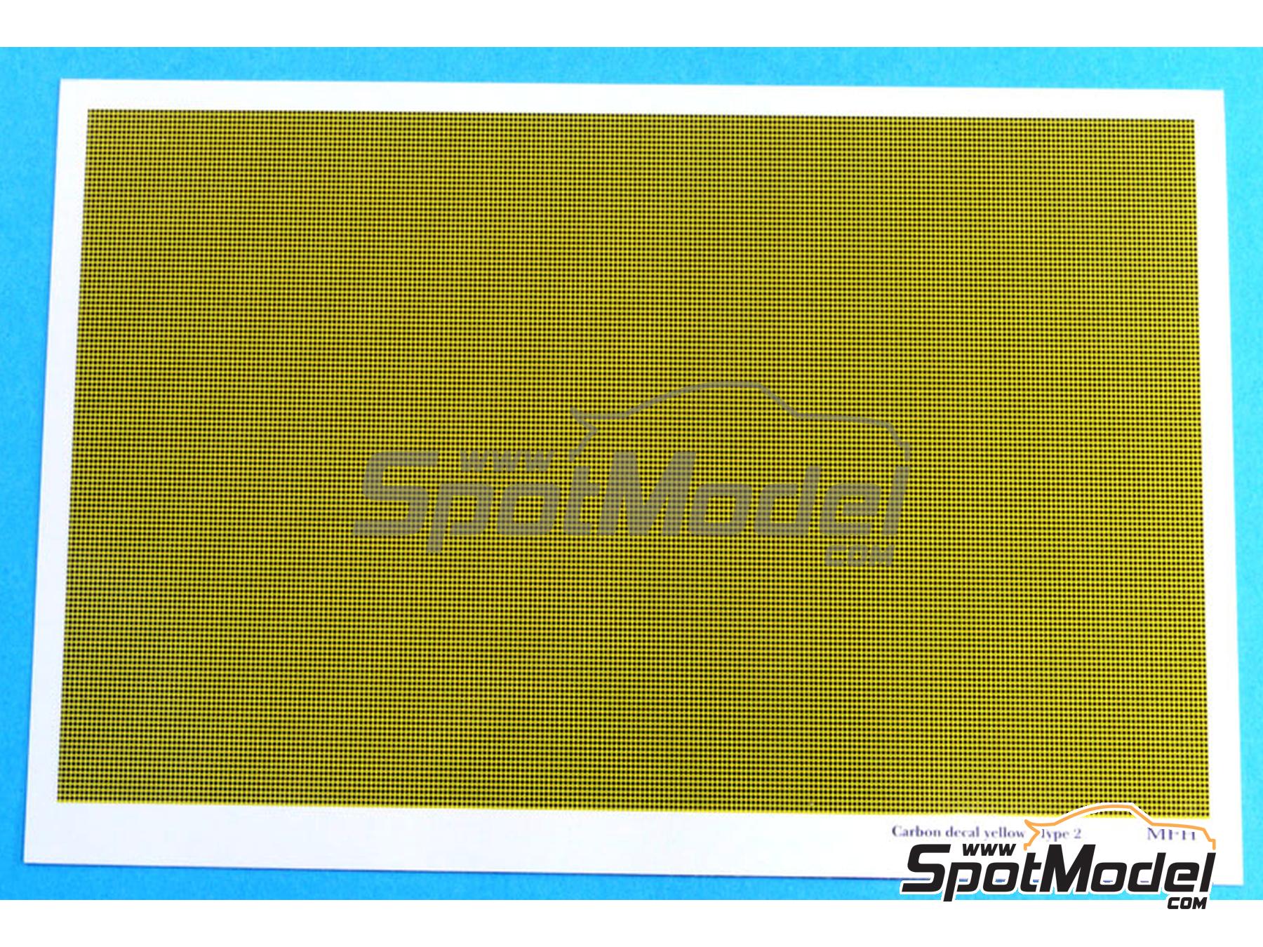 Image 1: Kevlar amarillo tipo 2 | Calca de trama de kevlar en escala&nbsp;1/12 fabricado por Model Factory Hiro (ref.&nbsp;MFH-P1093, tambien P1093)