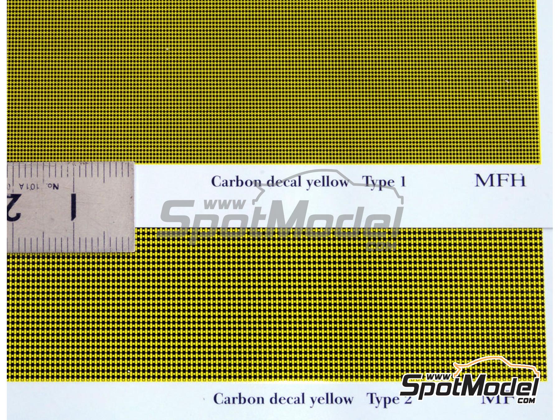 Image 2: Kevlar amarillo tipo 2 | Calca de trama de kevlar en escala&nbsp;1/12 fabricado por Model Factory Hiro (ref.&nbsp;MFH-P1093, tambien P1093)