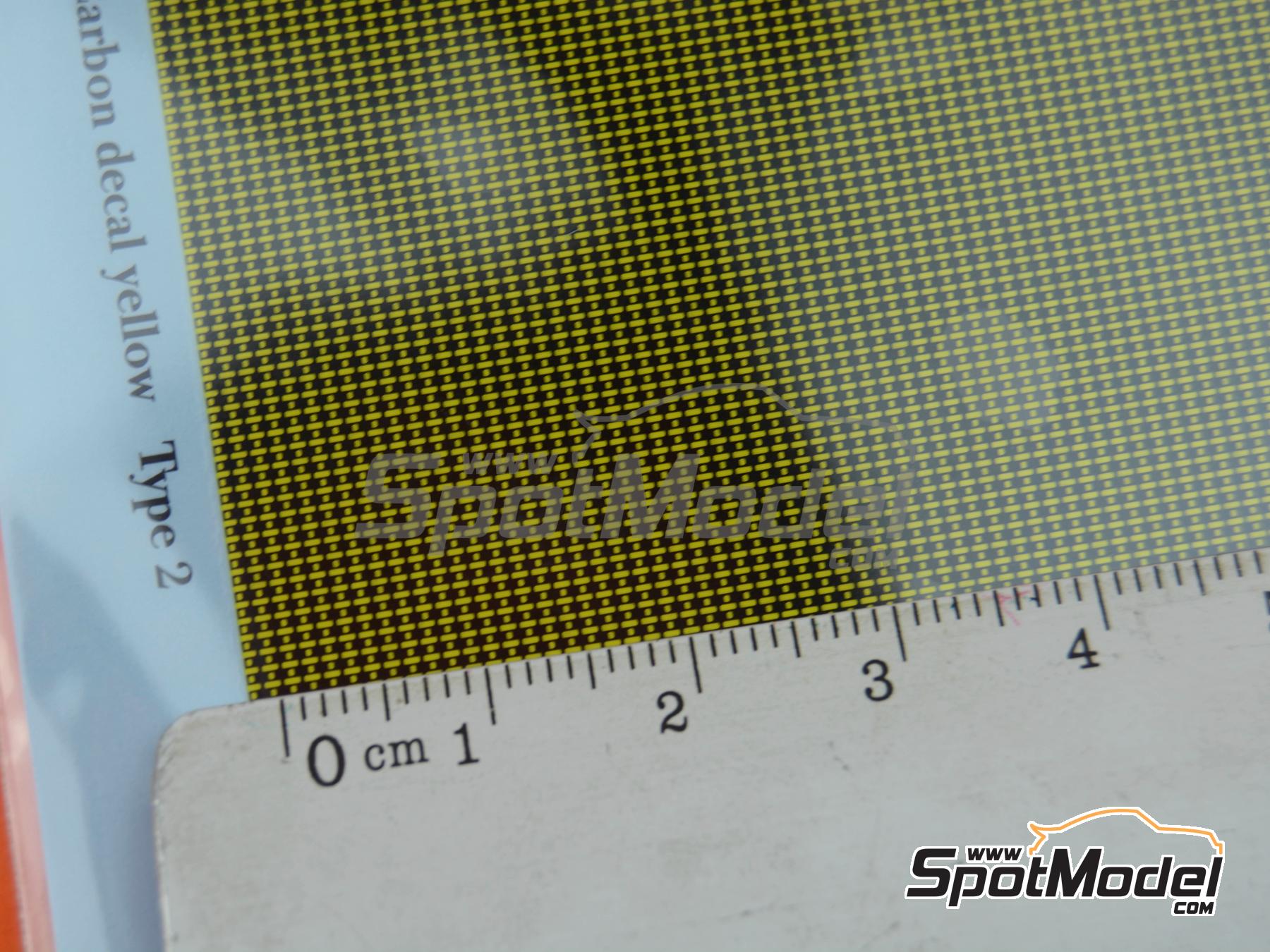 Image 8: Kevlar amarillo tipo 2 | Calca de trama de kevlar en escala&nbsp;1/12 fabricado por Model Factory Hiro (ref.&nbsp;MFH-P1093, tambien P1093)