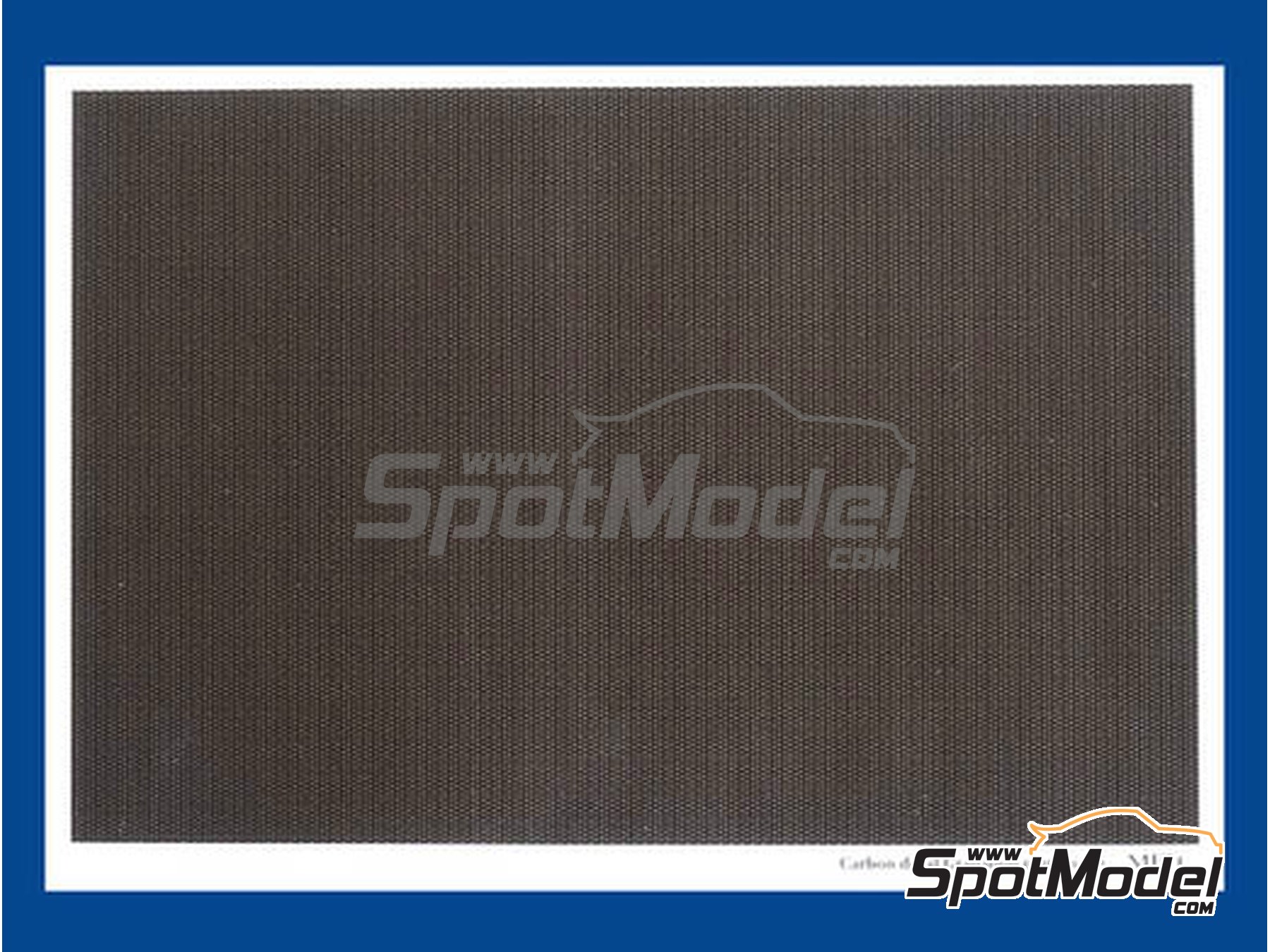 Image 1: Carbon Decal Gradation Pattern Type 2 Small | Carbon fiber decal in 1/24 scale manufactured by Model Factory Hiro (ref.&nbsp;MFH-P1135, also 4571102326368 and P1135)