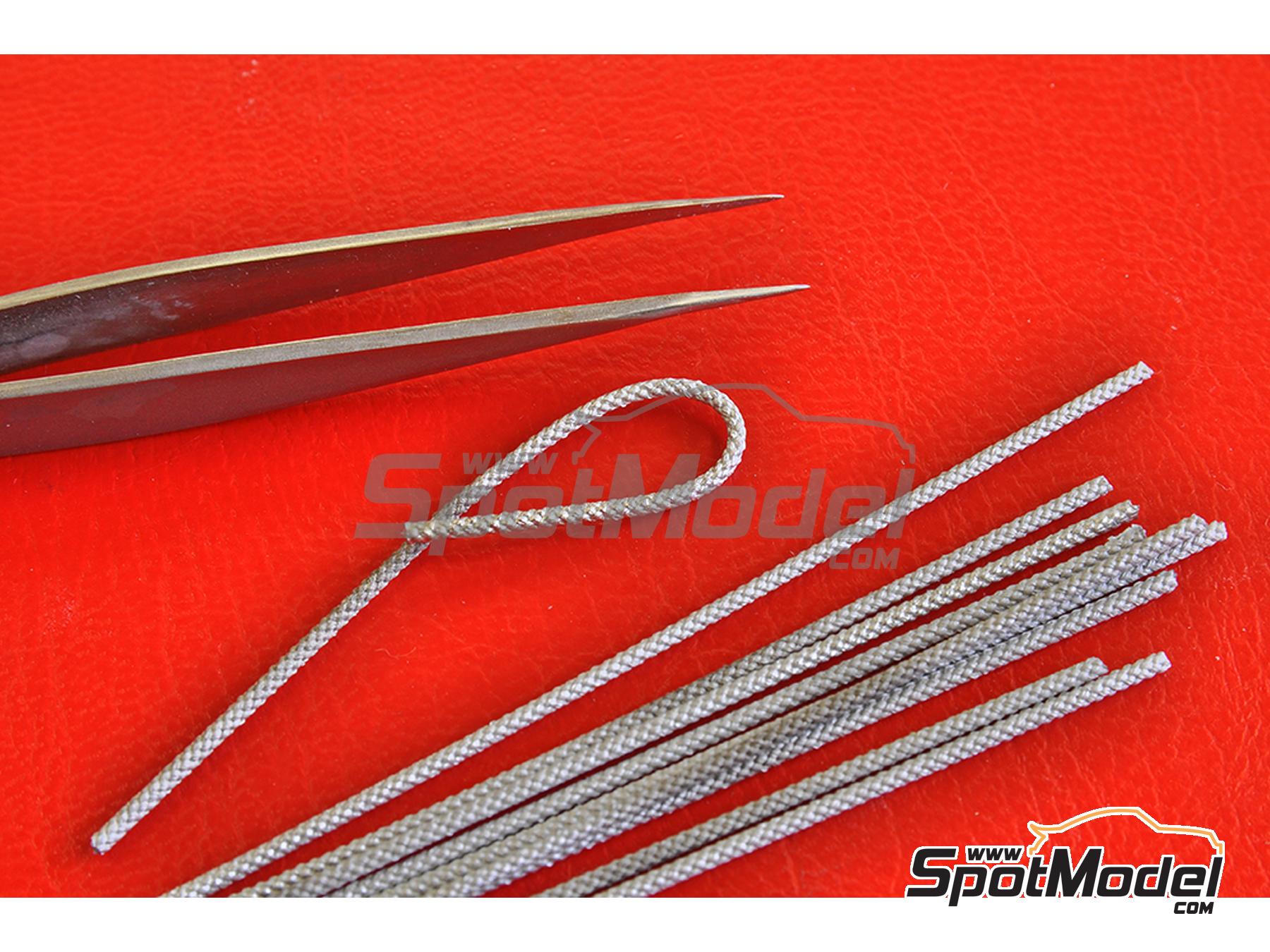 Image 2: Rough mesh pipes 1.5 mm | Pipe manufactured by Model Factory Hiro (ref.&nbsp;MFH-P1166, also 4580011500301 and P1166)