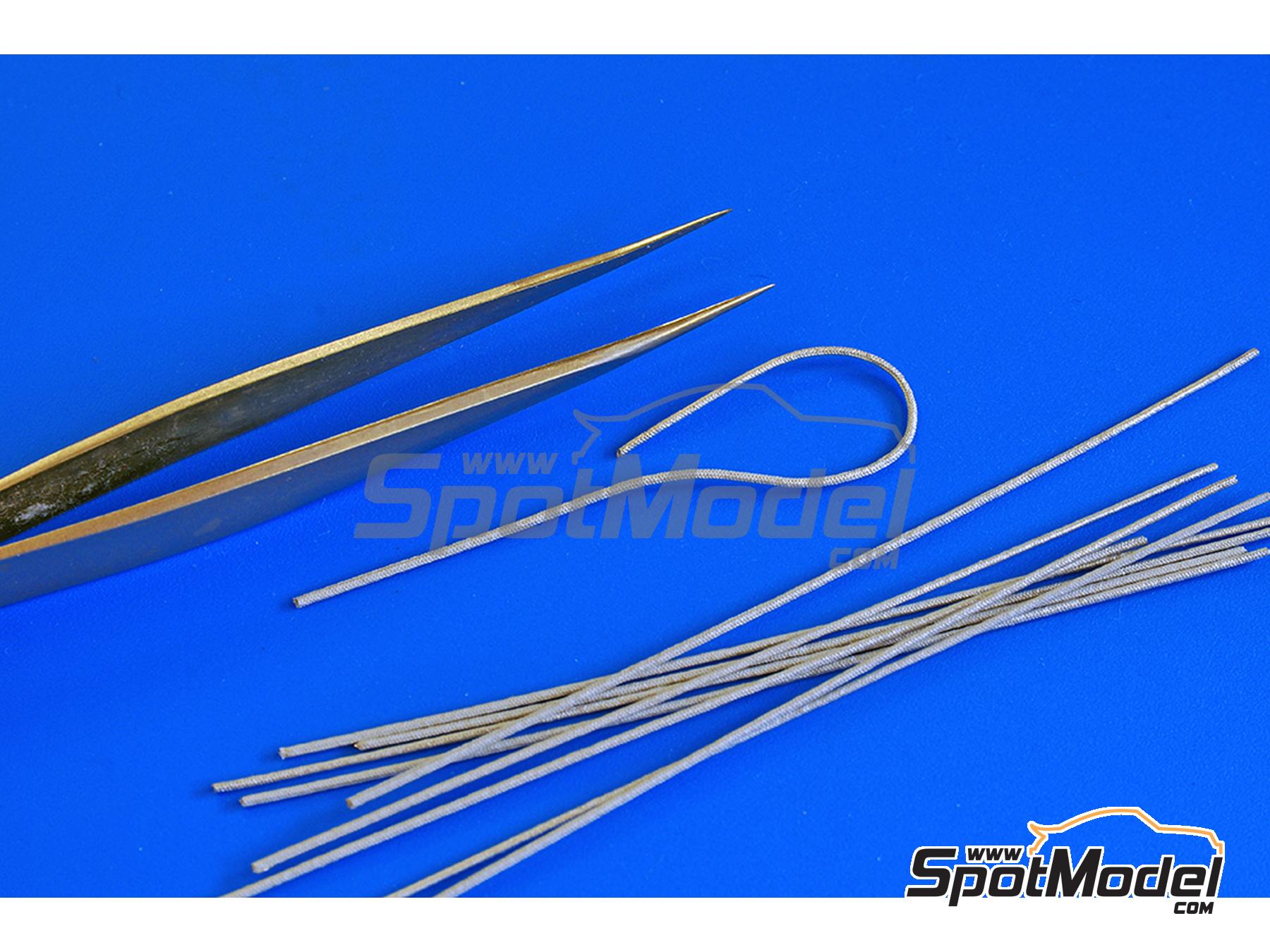 Image 2: Fine mesh pipes 1 mm | Pipe manufactured by Model Factory Hiro (ref.&nbsp;MFH-P1171, also 4580011500356 and P1171)