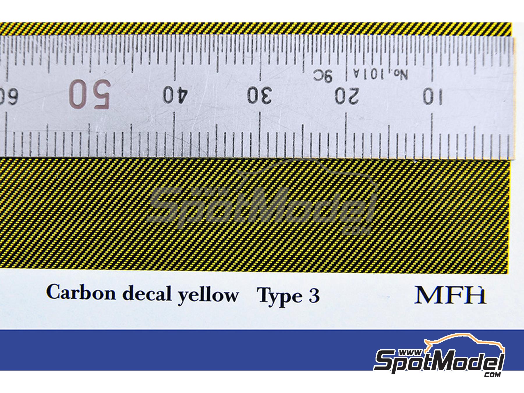 Image 2: Kevlar amarillo tipo 3 | Calca de trama de kevlar en escala&nbsp;1/24 fabricado por Model Factory Hiro (ref.&nbsp;MFH-P1173, tambien 4580011500370 y P1173)