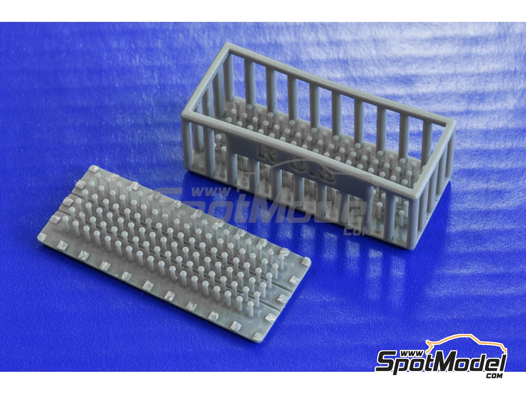 Image 1: Eagle Gurney-Weslake T1G | Rivets in 1/12 scale manufactured by Model Factory Hiro (ref. MFH-P1224, also 4580011500882 and P1224)