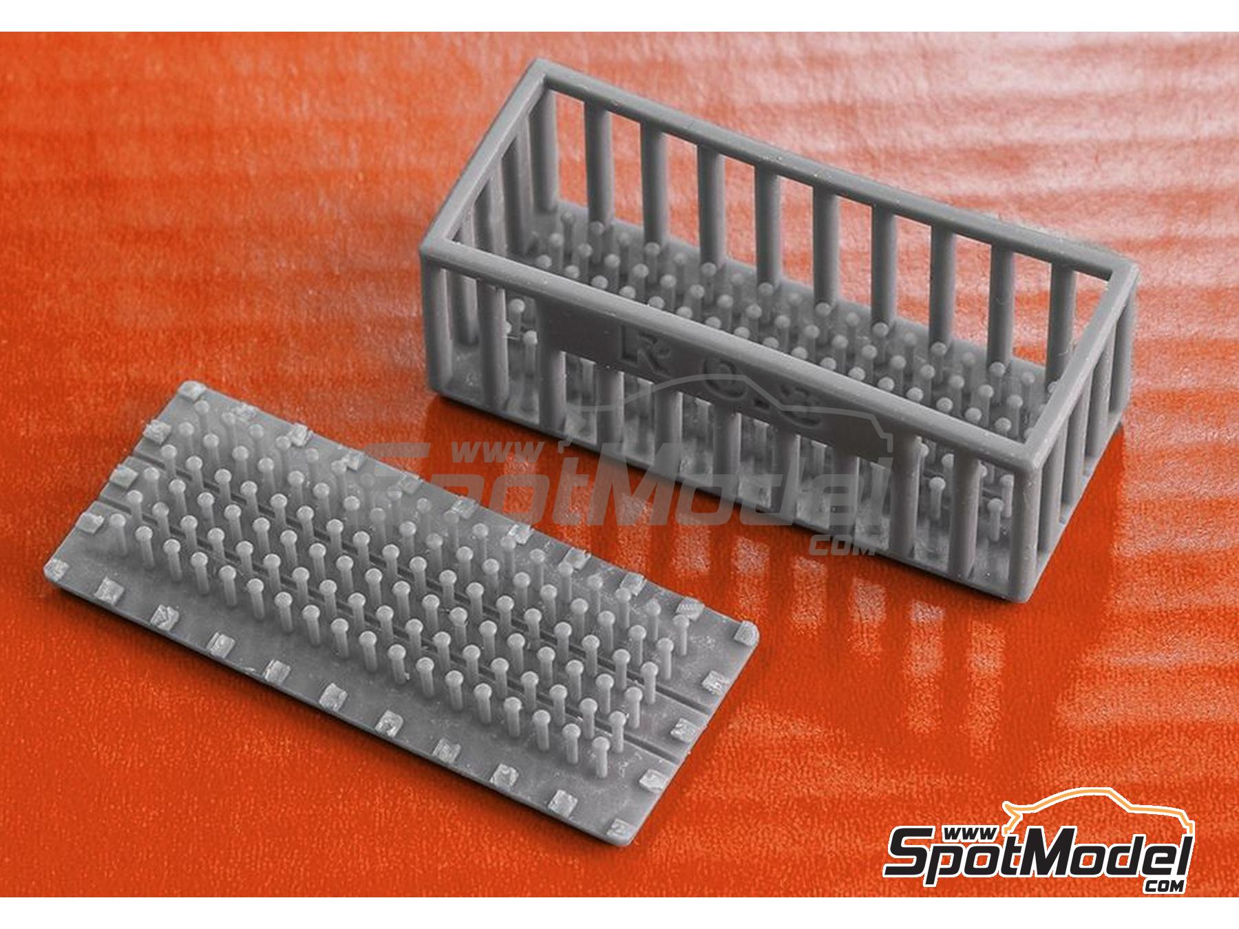 Image 2: McLaren Ford M23 | Remaches en escala&nbsp;1/12 fabricado por Model Factory Hiro (ref.&nbsp;MFH-P1244, tambien 4580011501087 y P1244)