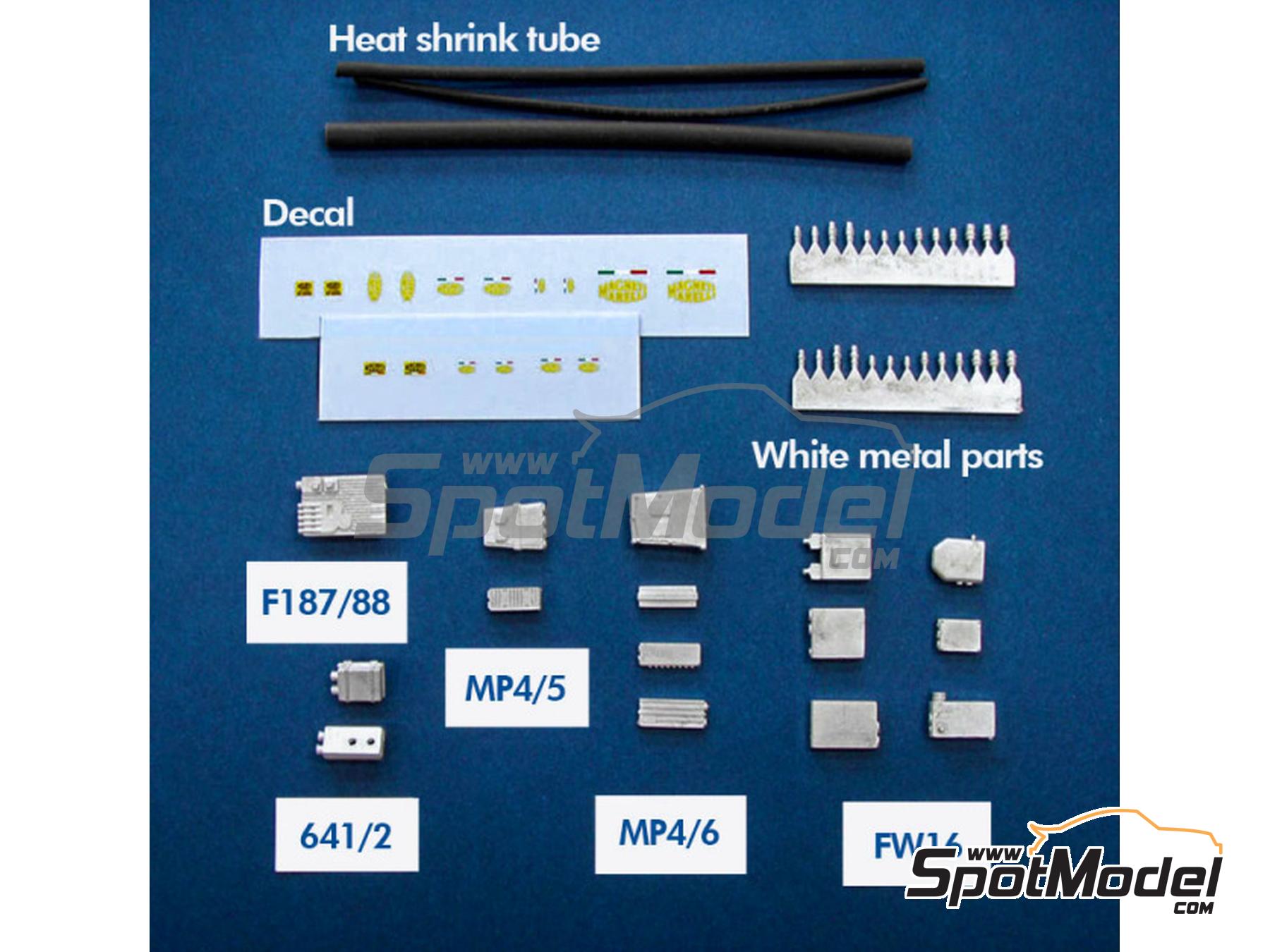 Image 1: F1 Connector set | Detail manufactured by Model Factory Hiro (ref. MFH-P962, also 4571102329628 and P962)