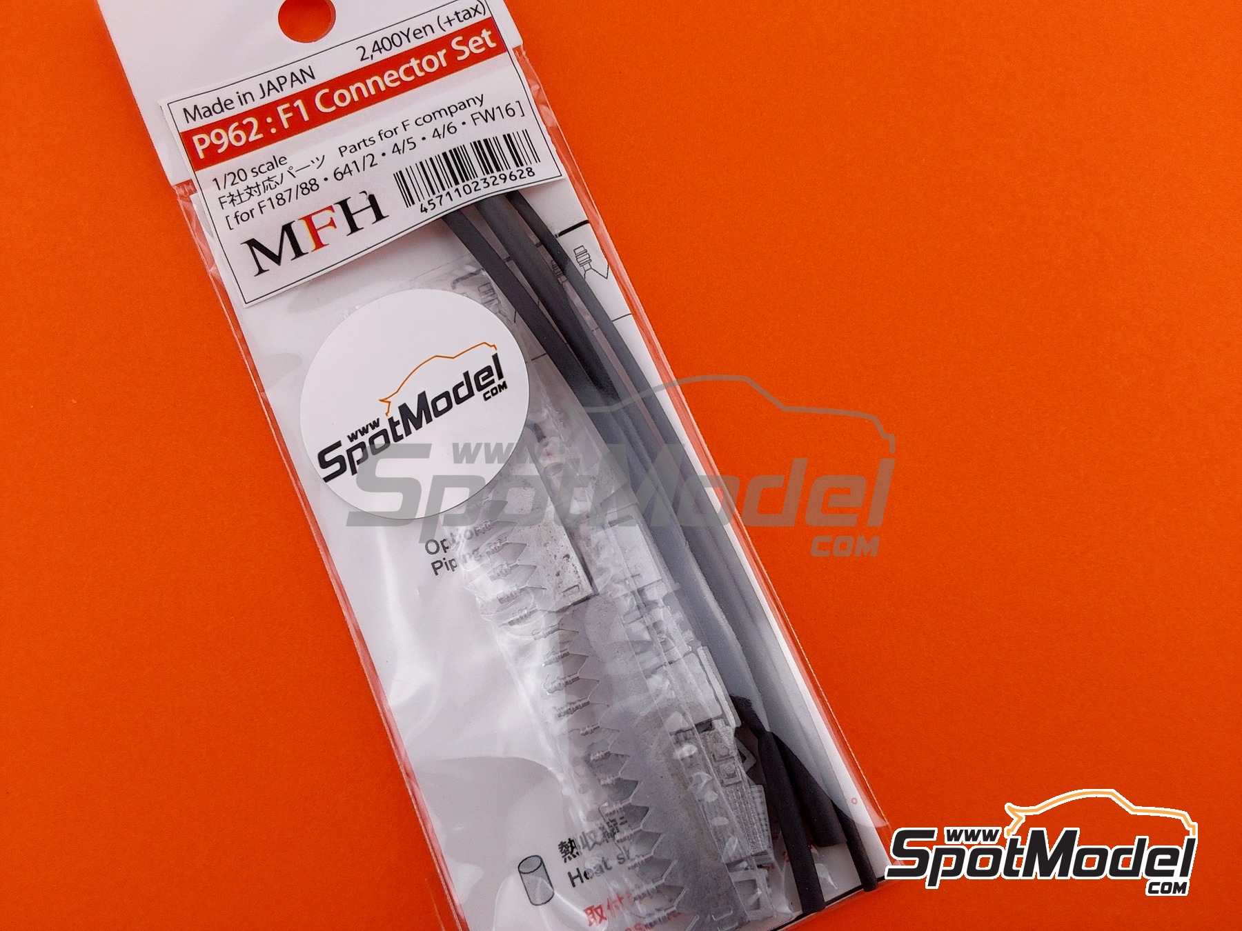 Image 3: F1 Connector set | Detail manufactured by Model Factory Hiro (ref. MFH-P962, also 4571102329628 and P962)