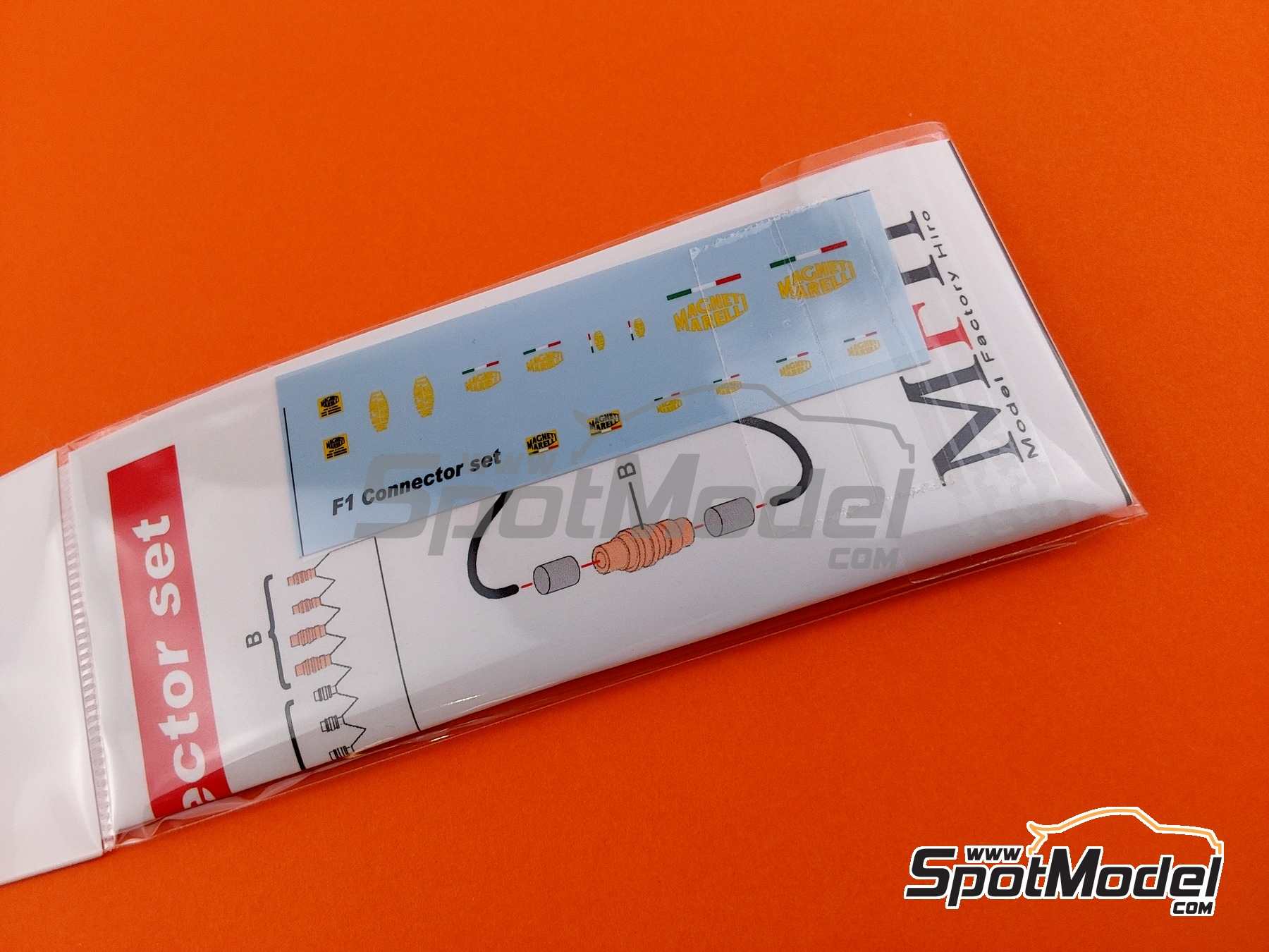 Image 4: F1 Connector set | Detail manufactured by Model Factory Hiro (ref. MFH-P962, also 4571102329628 and P962)