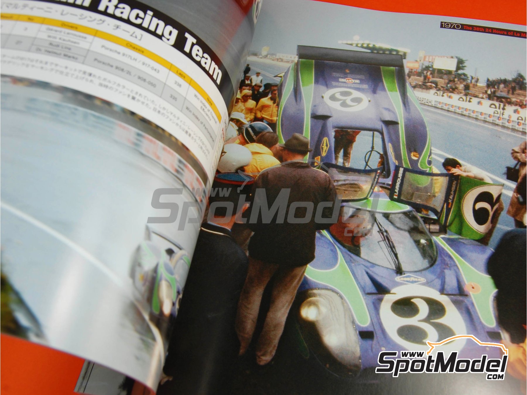 Image 3: JOE HONDA - Sportscar Spectacles - Porsche 917 - 24 Horas de Le Mans 1969, 1970 y 1971 | Libro de referencia fabricado por Model Factory Hiro (ref.&nbsp;MFH-SS003, tambien 9784905248286 y SS03)
