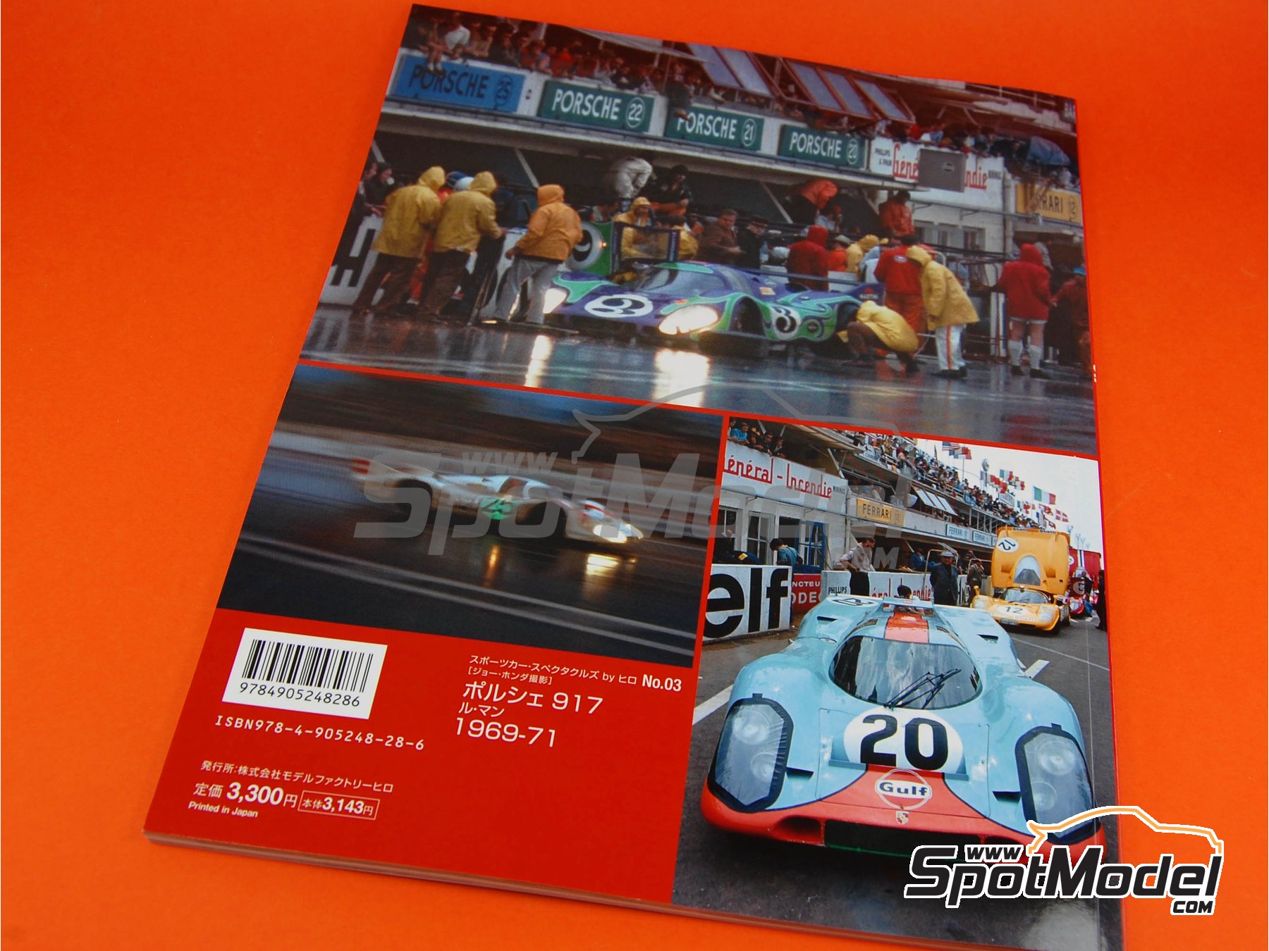 Image 7: JOE HONDA - Sportscar Spectacles - Porsche 917 - 24 Horas de Le Mans 1969, 1970 y 1971 | Libro de referencia fabricado por Model Factory Hiro (ref.&nbsp;MFH-SS003, tambien 9784905248286 y SS03)