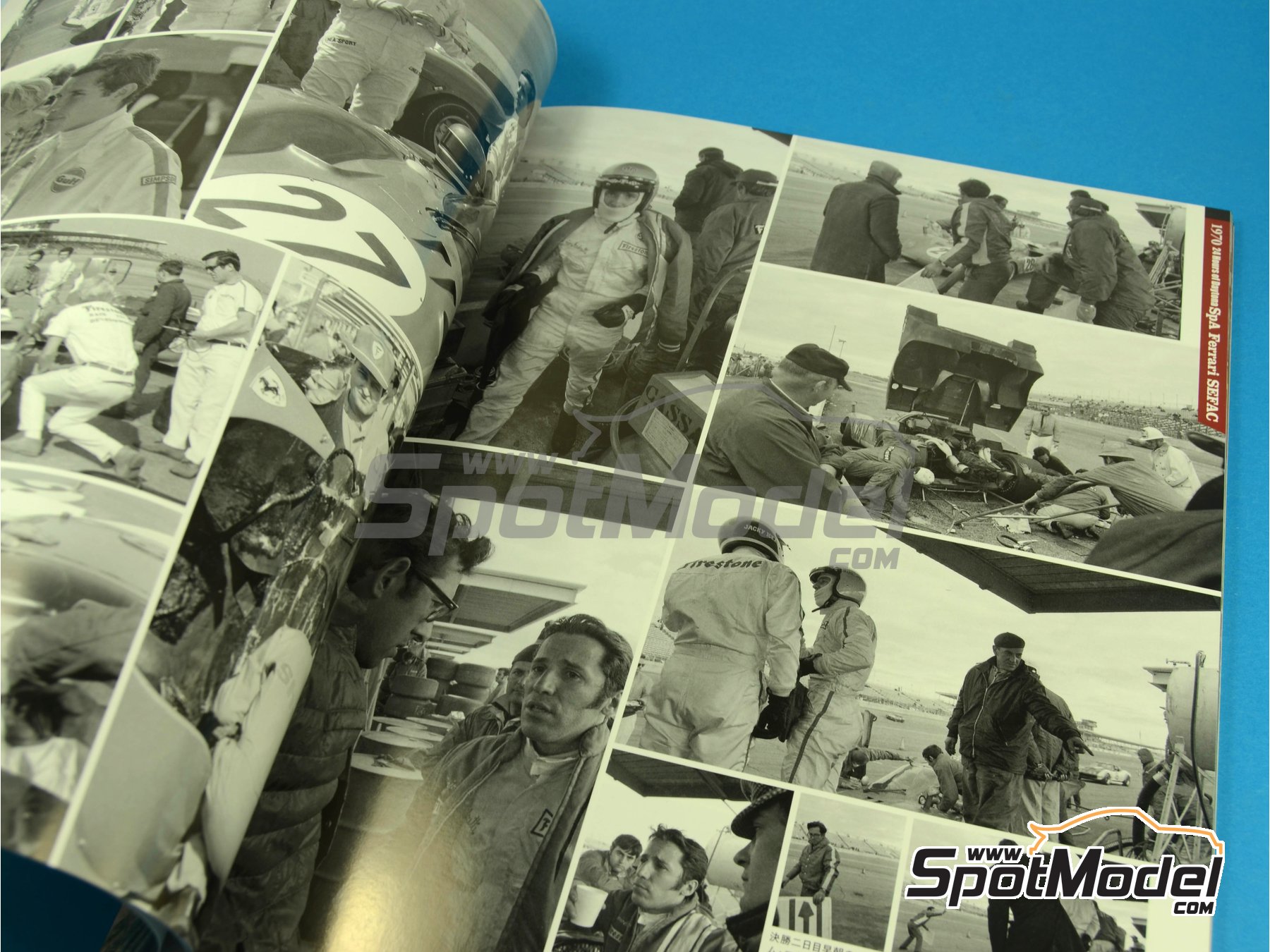 Image 2: JOE HONDA - Sportscar Spectacles - Ferrari 512S -  1970 | Libro de referencia fabricado por Model Factory Hiro (ref.&nbsp;MFH-SS005, tambien 9784905248361 y SS05)