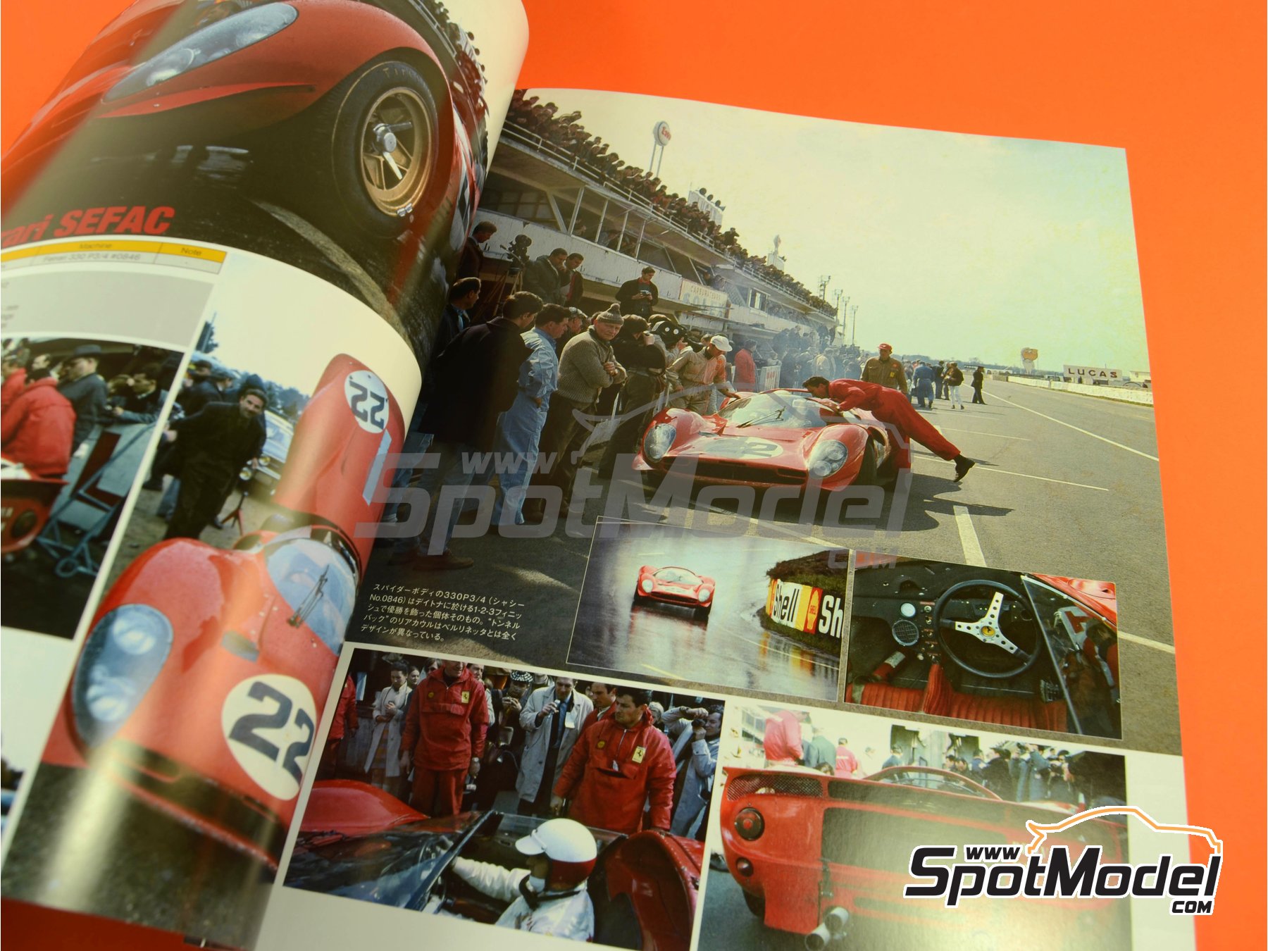 Image 3: JOE HONDA - Sportscar Spectacles - Sport Prototypes - Part 1 - 24 Hours Le Mans, Targa Florio 1967 | Reference / walkaround book manufactured by Model Factory Hiro (ref. MFH-SS008, also 9784905248521 and SS08)