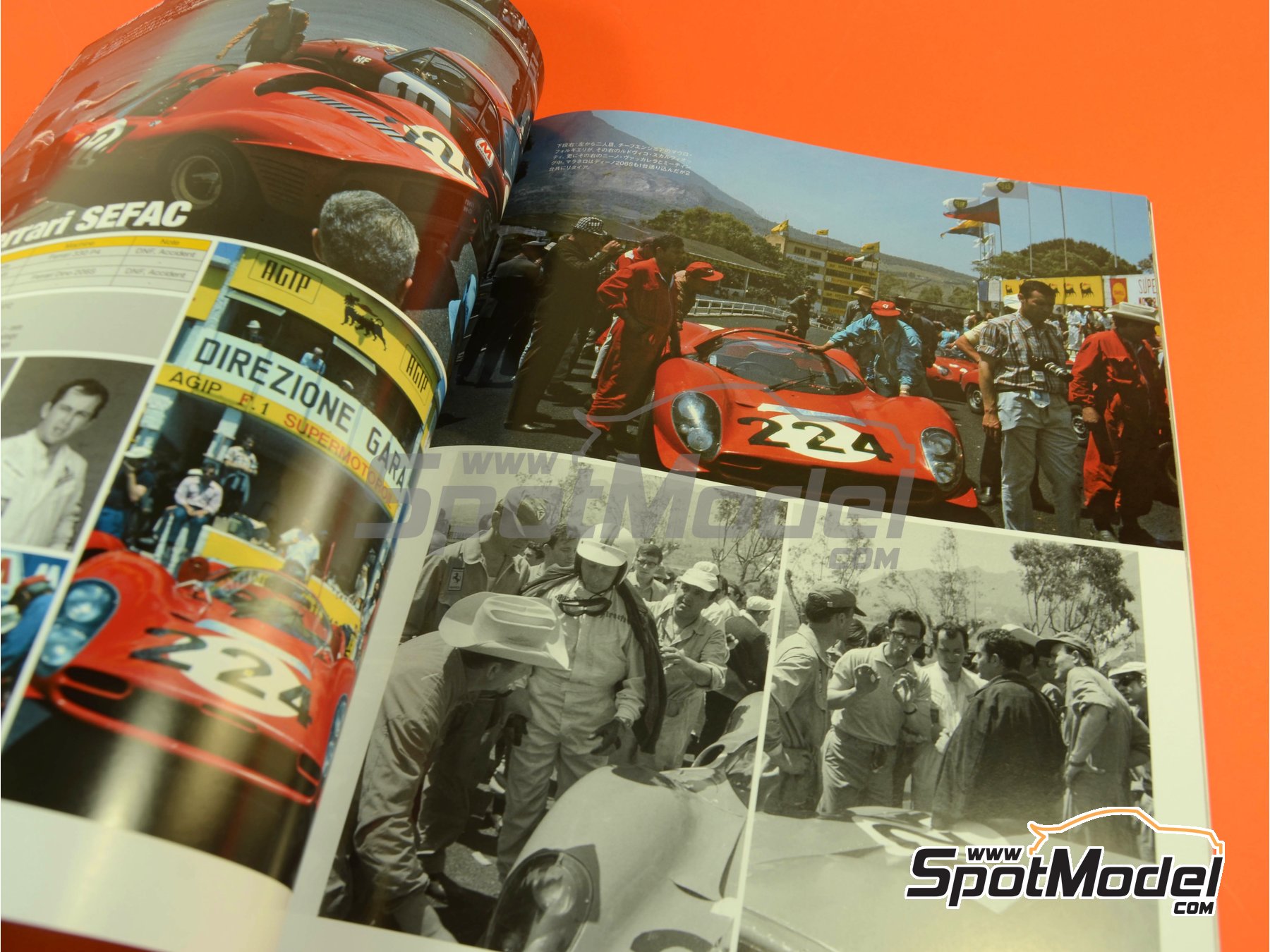 Image 4: JOE HONDA - Sportscar Spectacles - Sport Prototypes - Part 1 - 24 Hours Le Mans, Targa Florio 1967 | Reference / walkaround book manufactured by Model Factory Hiro (ref. MFH-SS008, also 9784905248521 and SS08)