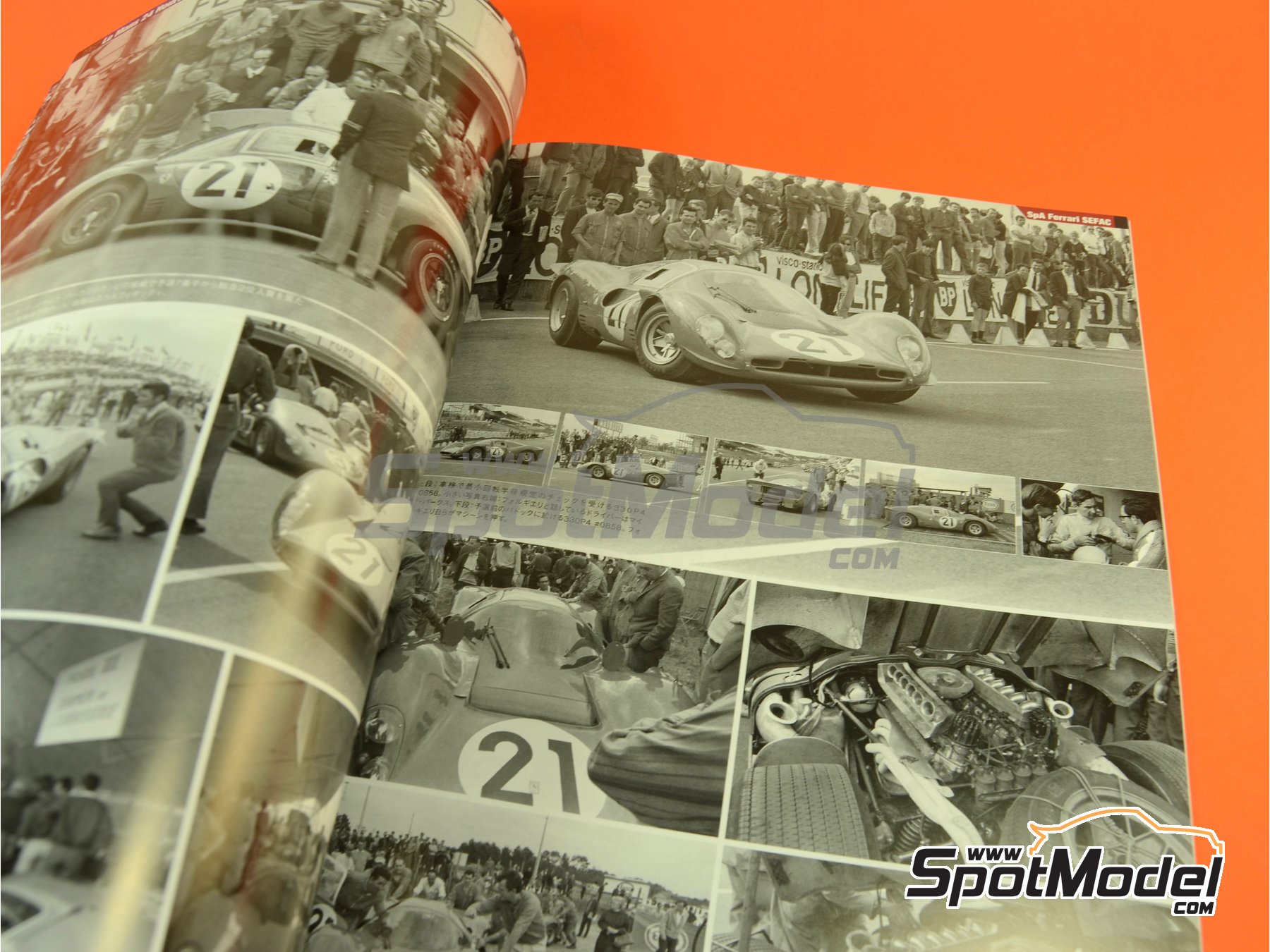 Image 6: JOE HONDA - Sportscar Spectacles - Sport Prototypes - Part 1 - 24 Hours Le Mans, Targa Florio 1967 | Reference / walkaround book manufactured by Model Factory Hiro (ref. MFH-SS008, also 9784905248521 and SS08)